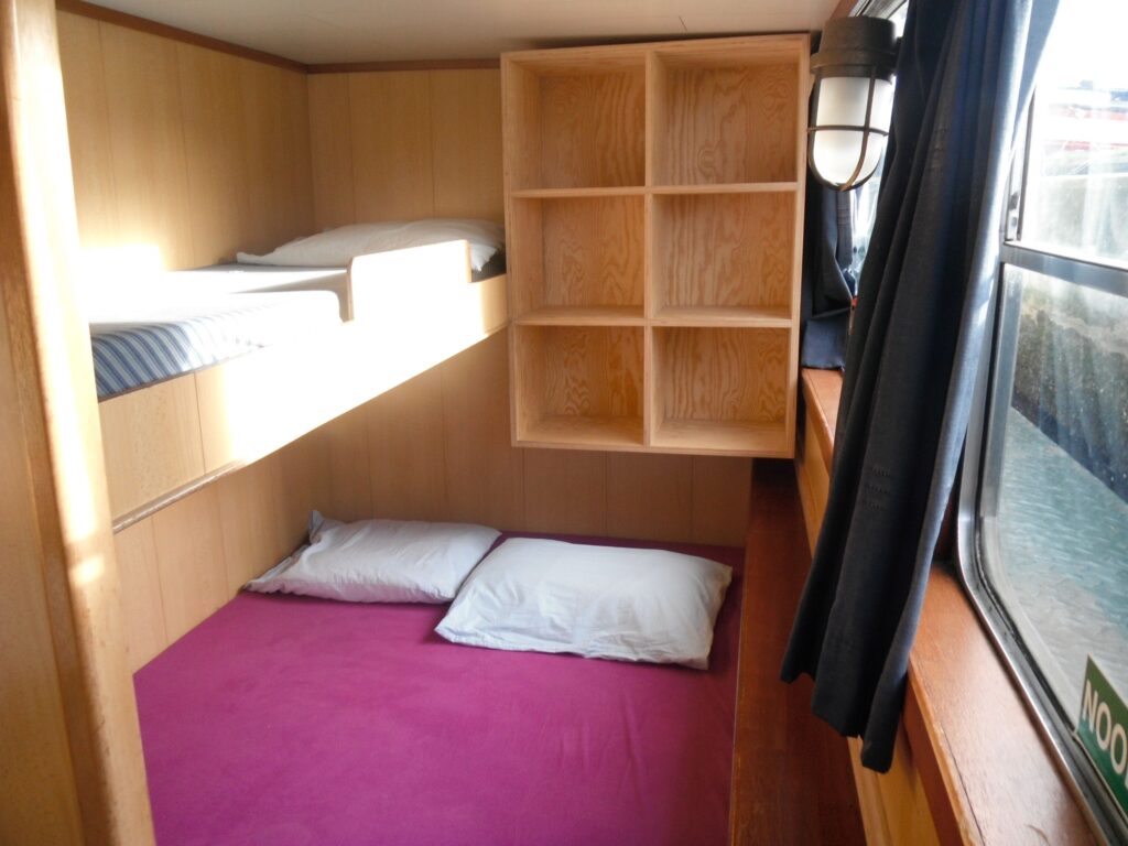 Jeanne Panne logeerboot groepen kajuit