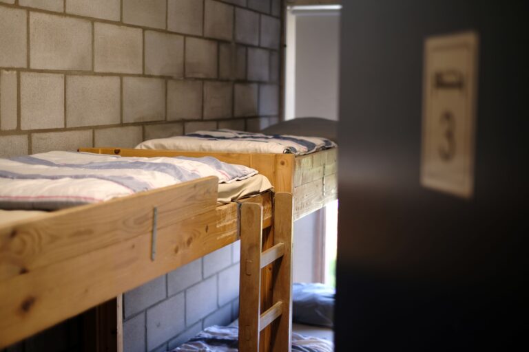 Jeugdverblijf 't Kraaienest slaapzaal