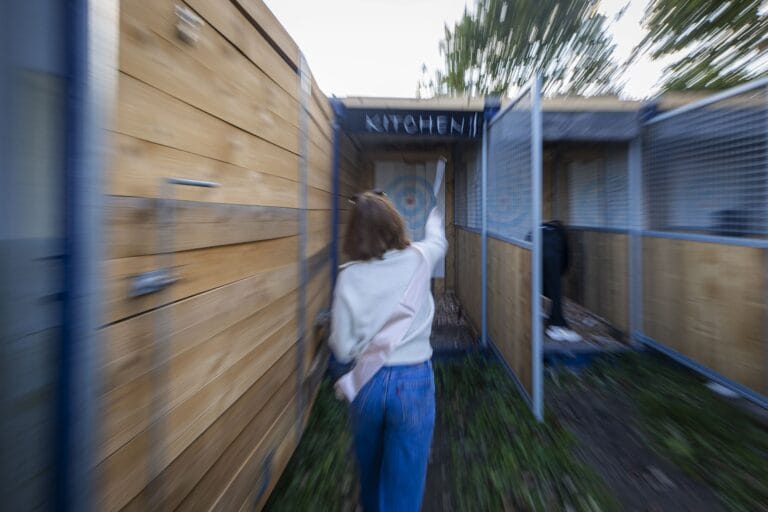 Activiteit bijlwerpen in Nieuwpoort